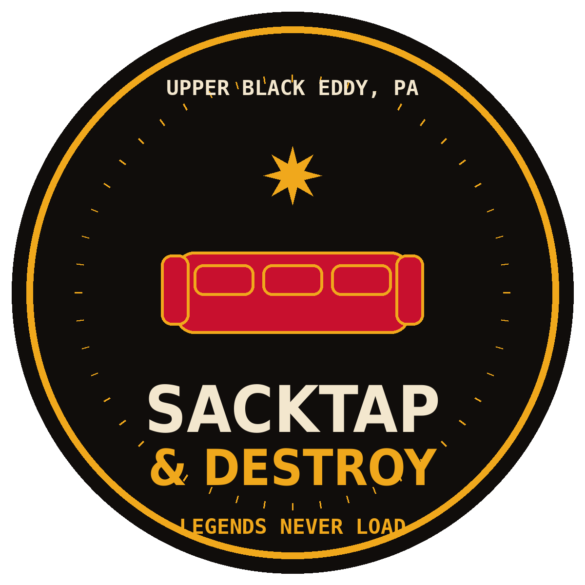 Sacktap and Destroy emblem